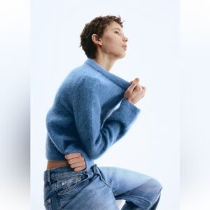 New H&M Mohair Blend Sweater